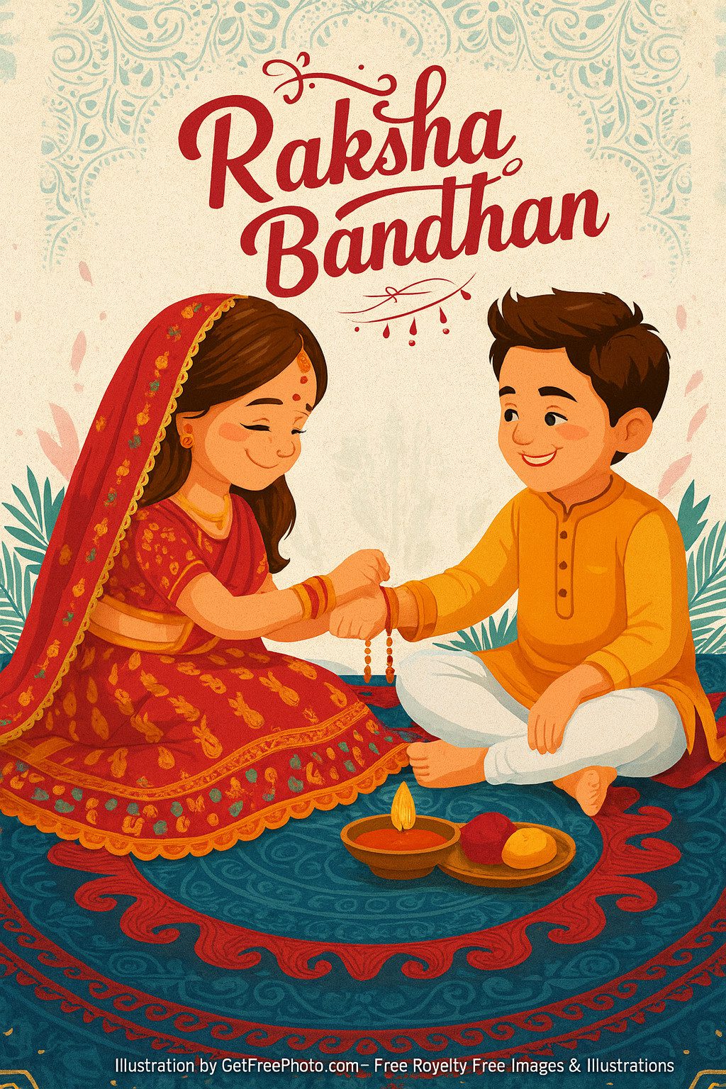 Raksha Bandhan Image Full HD Free Download-Getfreephoto.com