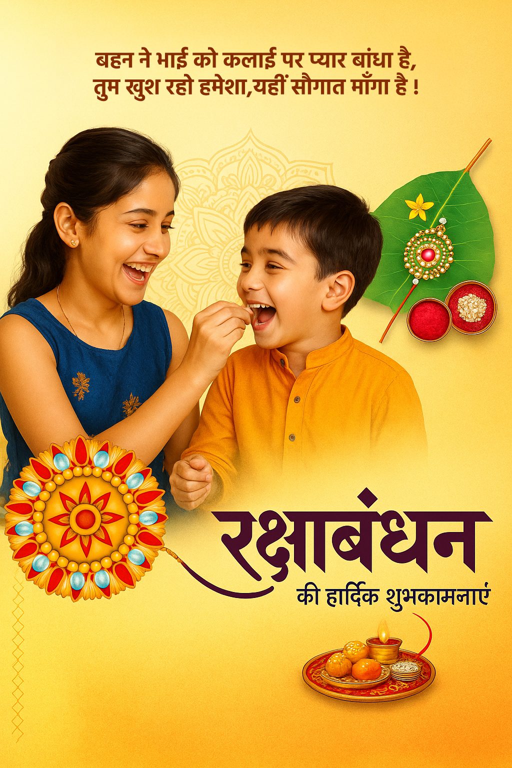 Raksha Bandhan Photo Free Download-Getfreephoto.com