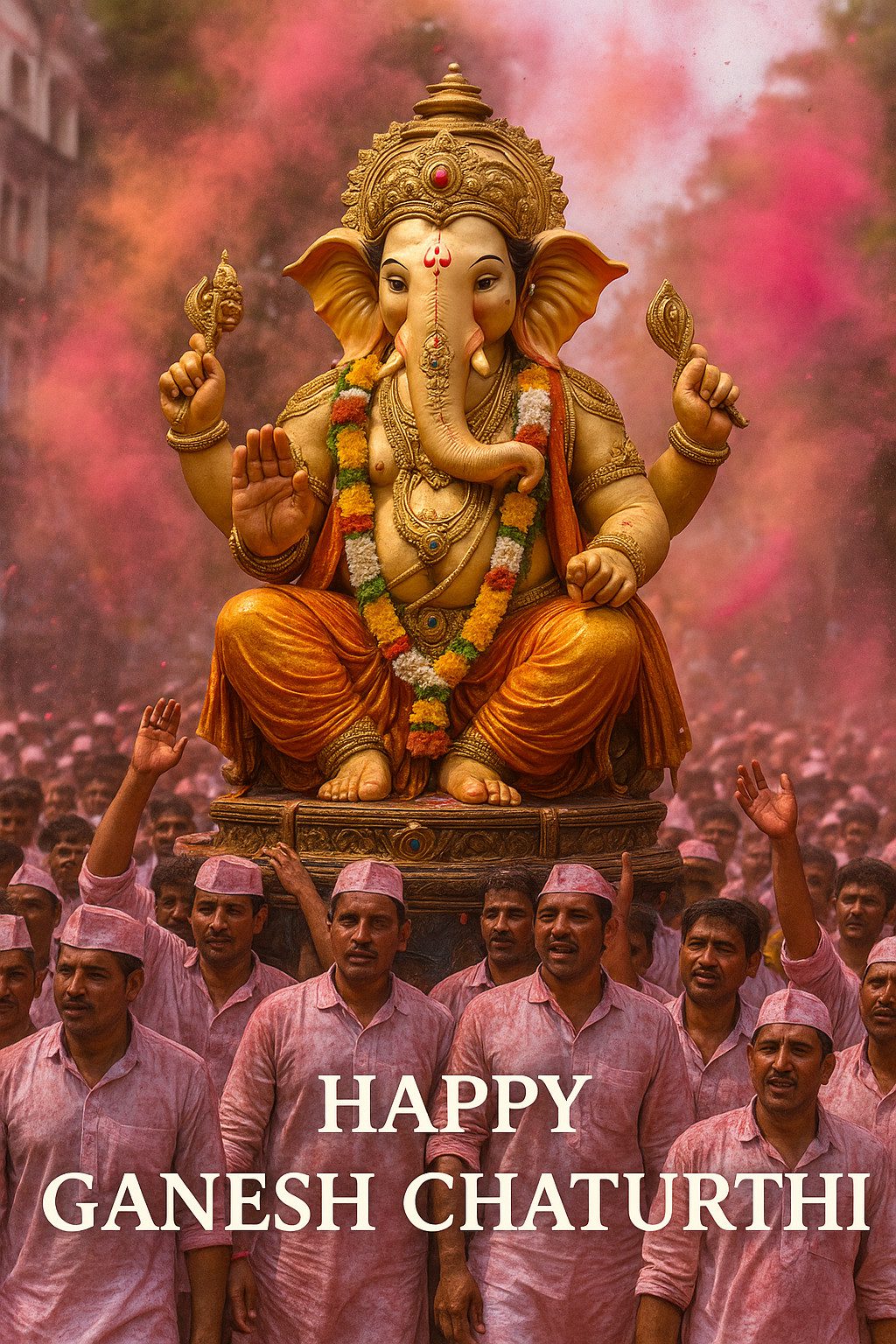 Ganesh Chaturthi Festival HD Image Free Download-getfreephoto.com